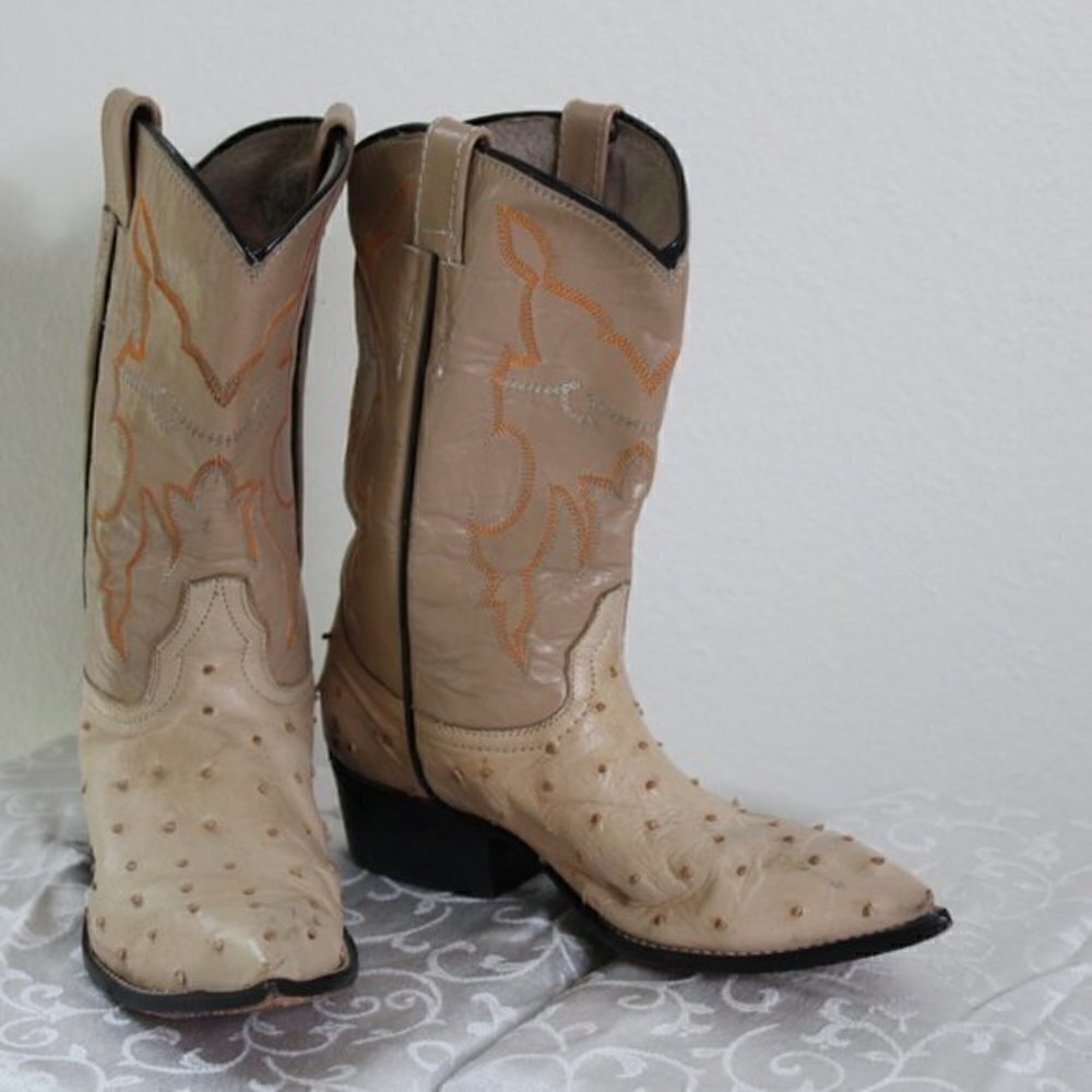 Abdala boots Ostrich Boots size 4 - Picture 3 of 16